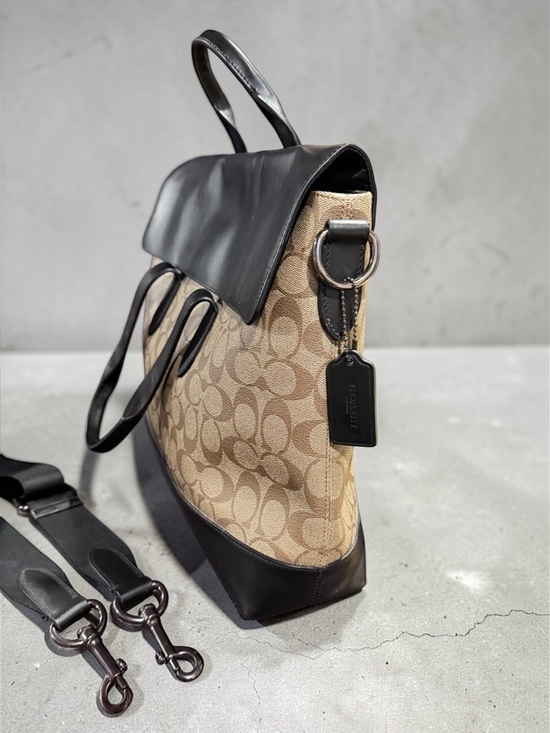 Coach Metropolitan Brief 40 in signature coated canvas - Picture 5 of 13